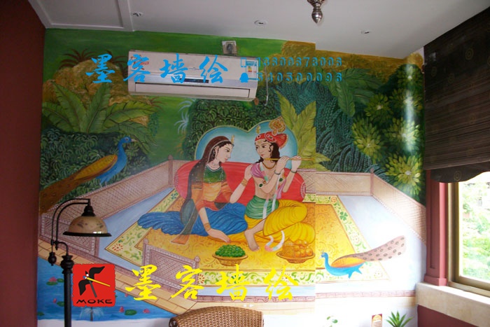 溫州墨客室內(nèi)墻繪，創(chuàng)想生活美學(xué)新空間