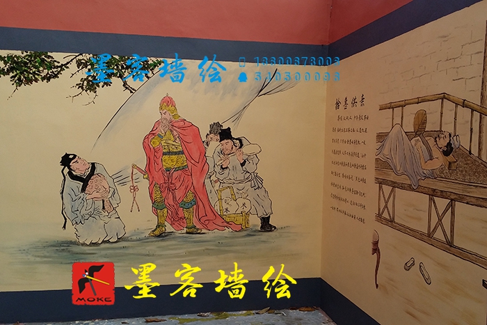 MK_QH008文化墻繪 MK_QH008文化墻繪